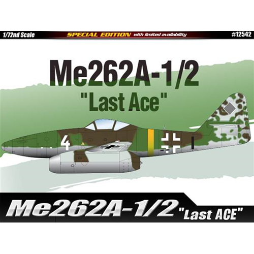 AEREO MA 262A 1/2 "LAST ACE" KIT 1:72 Academy Kit Aerei Die Cast Modellino