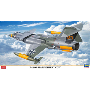 F-104G STARFIGHTER "CCV" KIT 1:72 Hasegawa Kit Aerei Modellino