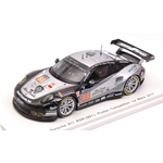 PORSCHE 911 RSR N.88 DNF LE MANS 2017 BACHLER-LEMERET-AL QUBAISI 1:43 Spark Model Auto Competizione Modellino