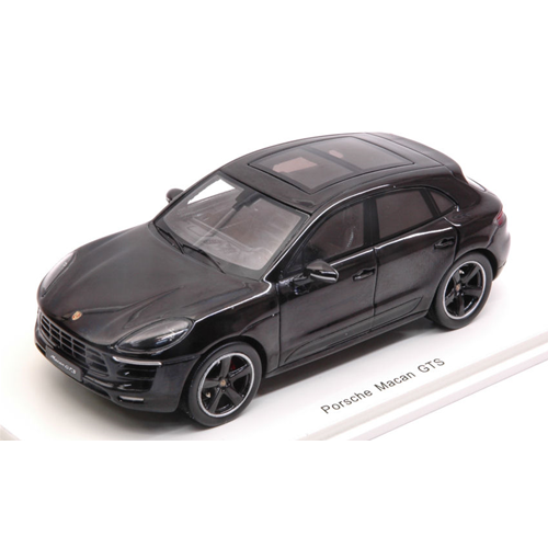 PORSCHE MACAN GTS 2017 MATT BLACK 1:43 Spark Model Auto Stradali Modellino