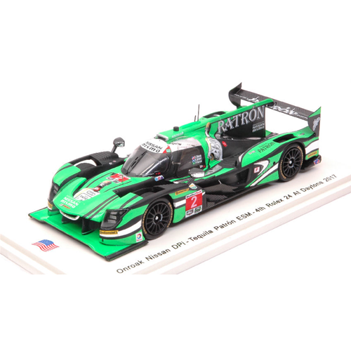 ONROAK NISSAN DPi N.2 4th 24H DAYTONA 2017 SHARP-DERANI-DALZIEL 1:43 Spark Model Auto Competizione Modellino
