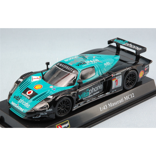 COLLEZIONE AUTO RACING 5 Modellini (LAMBORGHINI+PORCHE+McLAREN+RENAULT) 1:43 Burago Auto Competizione Modellino
