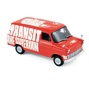 FORD TRANSIT VAN 1965 RED 1:43 Norev Camion Modellino