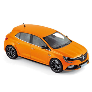 RENAULT MEGANE R.S. 2017 TONIC ORANGE 1:43 Norev Auto Stradali Modellino