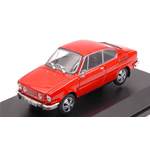 SKODA 110R COUPE' 1980 RACING RED 1:43 Abrex Auto Stradali Modellino