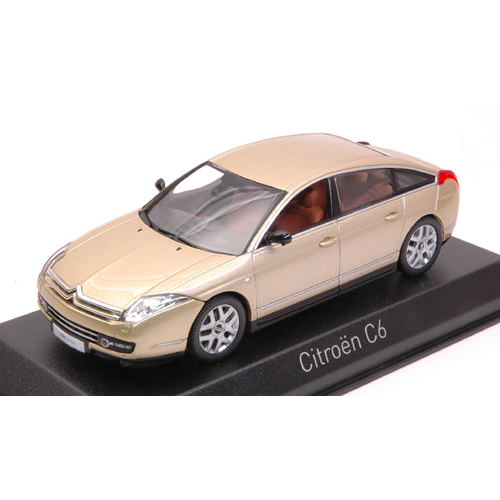CITROEN C6 2012 MATIVOIRE BEIGE 1:43 Norev Auto Stradali Modellino