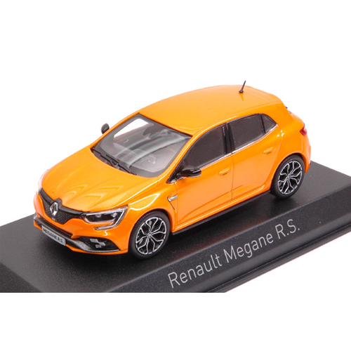 RENAULT MEGANE R.S. 2017 TONIC ORANGE 1:43 Norev Auto Stradali Modellino