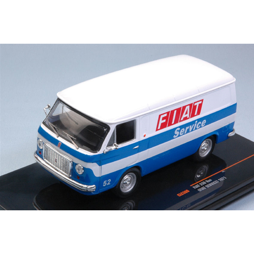 FIAT 238 VAN 1971 SERVICE FIAT 1:43 Ixo Model Camion Modellino