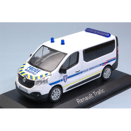 RENAULT TRAFIC 2014 "POLICE MUNICIPALE" 1:43 Norev Forze dell'Ordine Modellino