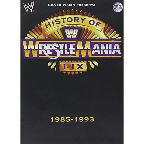 History of Wrestlemania I-IX 1985-1993 [Dvd Usato]