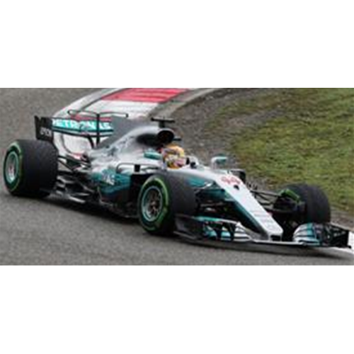 MERCEDES F1 W08 L.HAMILTON 2017 N.44 WINNER CHINESE GP 1:18 Spark Model Formula 1 Modellino