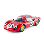 FERRARI DINO 206 S COUPE' N.196 2nd TARGA FLORIO 1966 GUICHET-BAGHETTI 1:18 CMR Auto Competizione Modellino