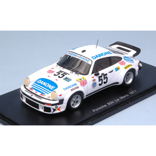 PORSCHE 934 N.55 DNF LE MANS 1977 J.FERNANDEZ-E.BATURONE-R.TARRADAS 1:43 Spark Model Auto Competizione Modellino