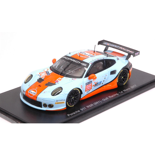 PORSCHE 911 RSR N.86 39th LE MANS 2017 WAINWRIGHT-BARKER-FOSTER 1:43 Spark Model Auto Competizione Modellino