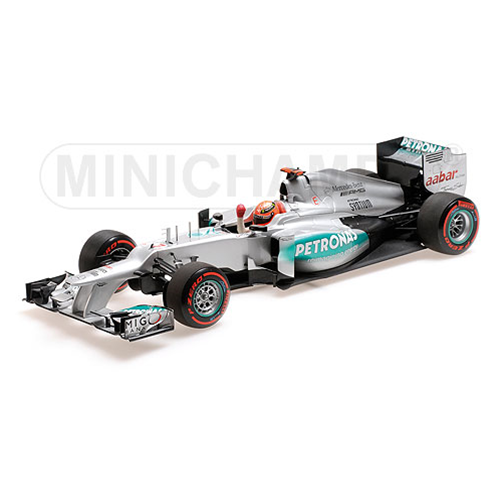MERCEDES M.SCHUMACHER 2012 N.7 POLE POSITION MONACO GP1:18 Minichamps Formula 1 Modellino