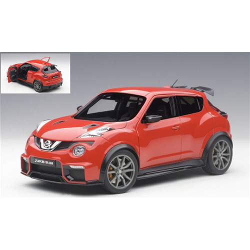 NISSAN JUKE R 2.0 2016 RED 1:18 AutoArt Auto Stradali Modellino