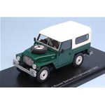 LAND ROVER SERIE III DARK 1982 GREEN/WHITE 1:43 Bos Model Auto Stradali Modellino