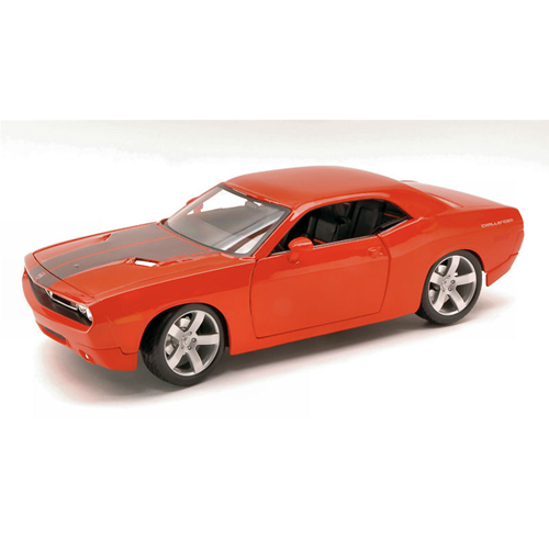 DODGE CHALLENGER 2006 ORANGE METALLIC 1:18 Maisto Auto Stradali Modellino