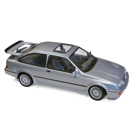 FORD SIERRA RS COSWORTH 1986 GREY METALLIC 1:18 Norev Auto Stradali Modellino