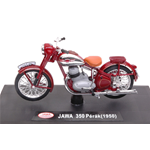 MOTO JAWA 350 PERAK 1950 AMARANT 1:18 Abrex Moto Die Cast Modellino