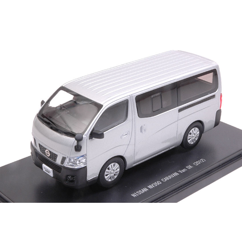 NISSAN NV350 CARAVAN VAN DX 2012 SILVER 1:43 Ebbro Auto Stradali Modellino