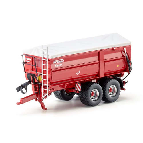 RIMORCHIO x FORAGGIO KRAMPE BIG BODY 650 S REAR/SIDE TIPPER 1:32 Wiking Mezzi Agricoli e Accessori Modellino