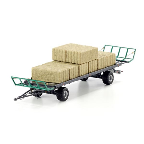 RIMORCHIO CON 8 BALLE FIENO 1:32 Wiking Mezzi Agricoli e Accessori Modellino