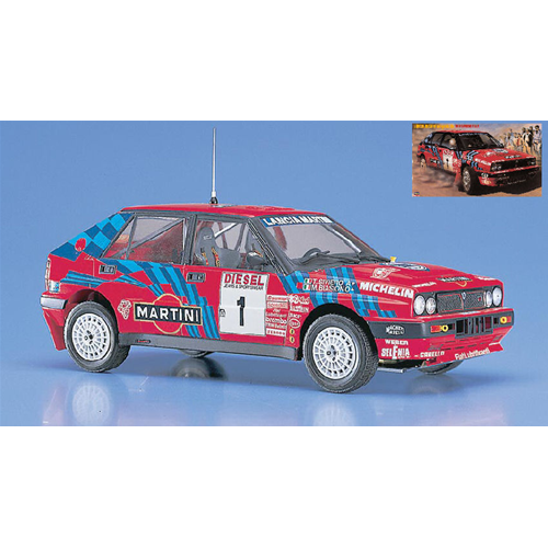 LANCIA DELTA N.1 WINNER SANREMO RALLY 1989 M.BIASION-T.SIVIERO KIT 1:24 Hasegawa Kit Auto Modellino