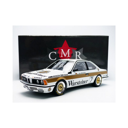 BMW 635 CSi N.7 DPM 1984 WARSTEINER 1:18 CMR Auto Competizione Modellino