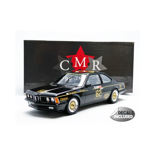 BMW 635 CSi N.62 AUSTRALIAN TOURING CAR 1984 1:18 CMR Auto Competizione Modellino