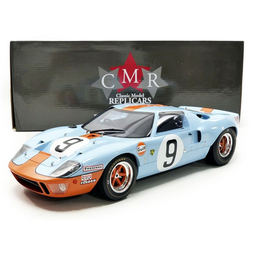 FORD GT40 MK I N.9 WINNER LE MANS 1968 P.RODRIGUEZ-L.BIANCHI 1:12 CMR Auto Competizione Modellino
