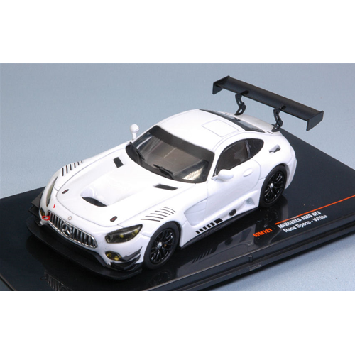 MERCEDES AMG GT3 WHITE RACE VERSION 2017 1:43 Ixo Model Auto Competizione Modellino