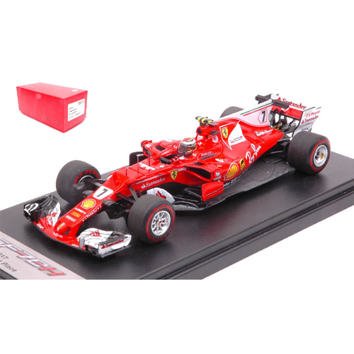 FERRARI SF70-H K.RAIKKONEN 2017 N.7 2nd MONACO GP 1:43 Looksmart Formula 1 Modellino