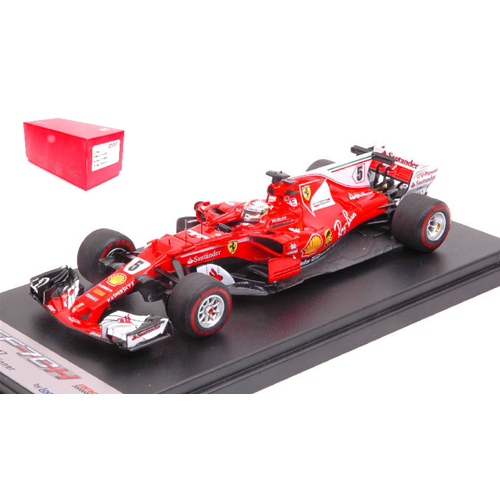 FERRARI SF70-H S.VETTEL 2017 N.5 WINNER MONACO GP 1:43 Looksmart Formula 1 Modellino