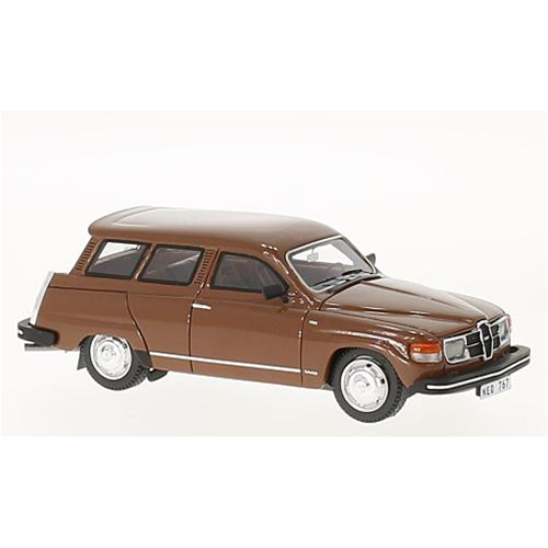 SAAB 95 GL 1979 BROWN 1:43 Neo Scale Models Auto Stradali Modellino