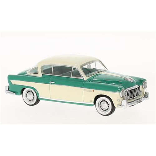 FIAT 1900 B GRAN LUCE COUPE 1957 BEIGE/GREEN 1:43 Neo Scale Models Auto Stradali Modellino