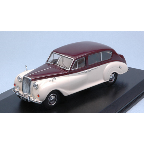 AUSTIN PRINCESS (LATE) DARK 1947 RED/BEIGE 1:43 Oxford Auto Stradali Modellino