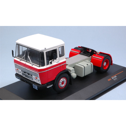 DAF 2600 1970 RED/WHITE 1:43 Ixo Model Camion Modellino