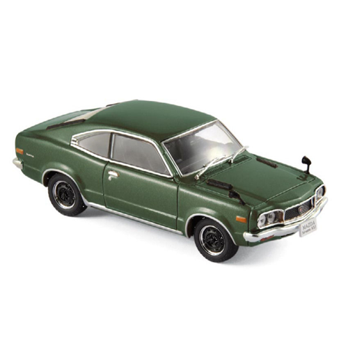 MAZDA SAVANNA RX-3 1972 DARK GREEN 1:43 Norev Auto Stradali Modellino