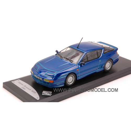 ALPINE A 610 1991 BLUE 1:43 Solido Auto Stradali Modellino