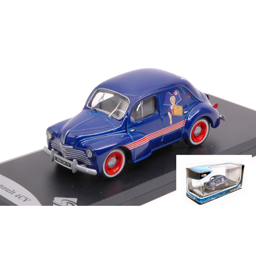 RENAULT 4 CV 1950 L'ALSACIENNE 1:43 Solido Veicoli Commerciali Modellino