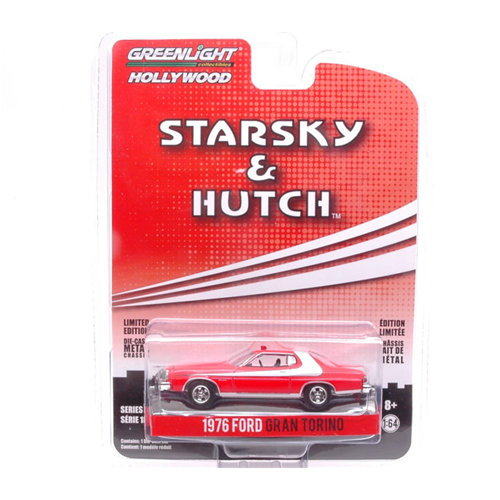 FORD GRAN TORINO STARSKY & HUTCH 1975-79 SERIES 1:64 Greenlight Movie Modellino