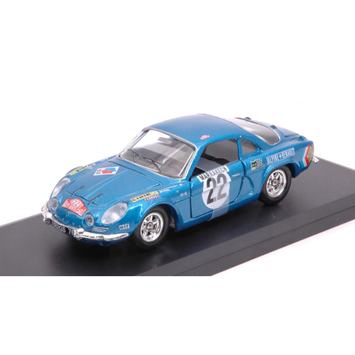 ALPINE A 110 N.22 MONTE CARLO 1971 1:43 Solido Auto Rally Modellino