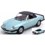 ALFA ROMEO SPIDER 3 SERIES 1983 TURQUOISE METALLIC 1:18 KK Scale Auto Stradali Modellino