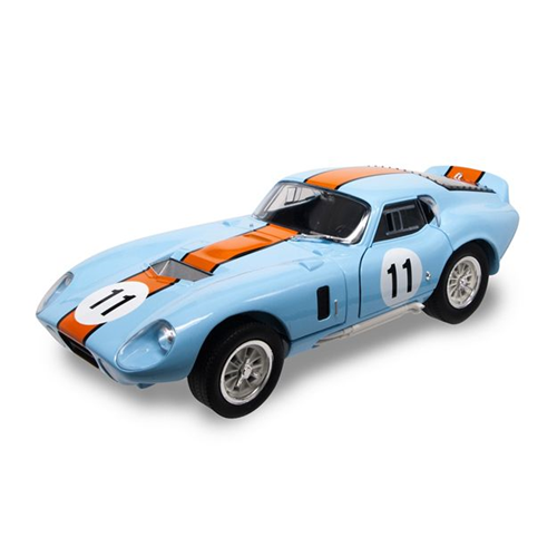 SHELBY COBRA DAYTONA COUPE' 1965 N.11 GULF VERSION 1:18 Lucky Die Cast Auto Competizione Modellino