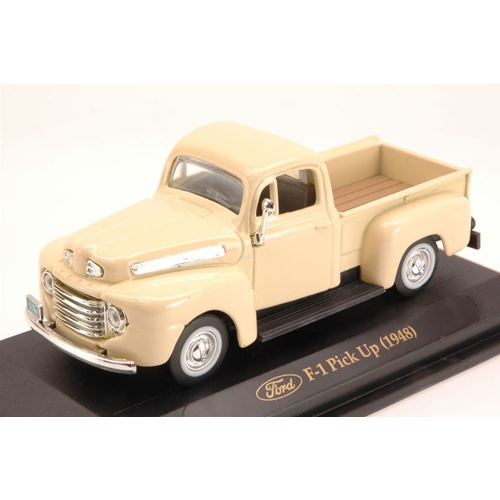 FORD PICK UP F 1 1948 CREAM 1:43 Lucky Die Cast Auto Stradali Modellino