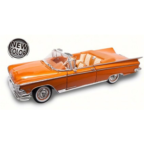 BUICK ELECTRA 225 1959 COPPER-ORANGE 1:18 Lucky Die Cast Auto Stradali Modellino