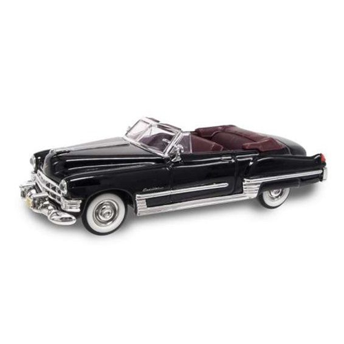 CADILLAC COUPE' DEVILLE 1949 METALLIC BLACK 1:43 Lucky Die Cast Auto Stradali Modellino