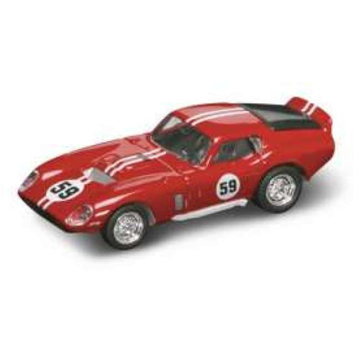 SHELBY COBRA DAYTONA COUPE' 1965 N.59 RED/WHITE 1:43 Lucky Die Cast Auto Competizione Modellino