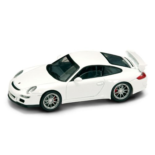 PORSCHE 997 GT 3 2010 WHITE 1:43 Lucky Die Cast Auto Stradali Modellino